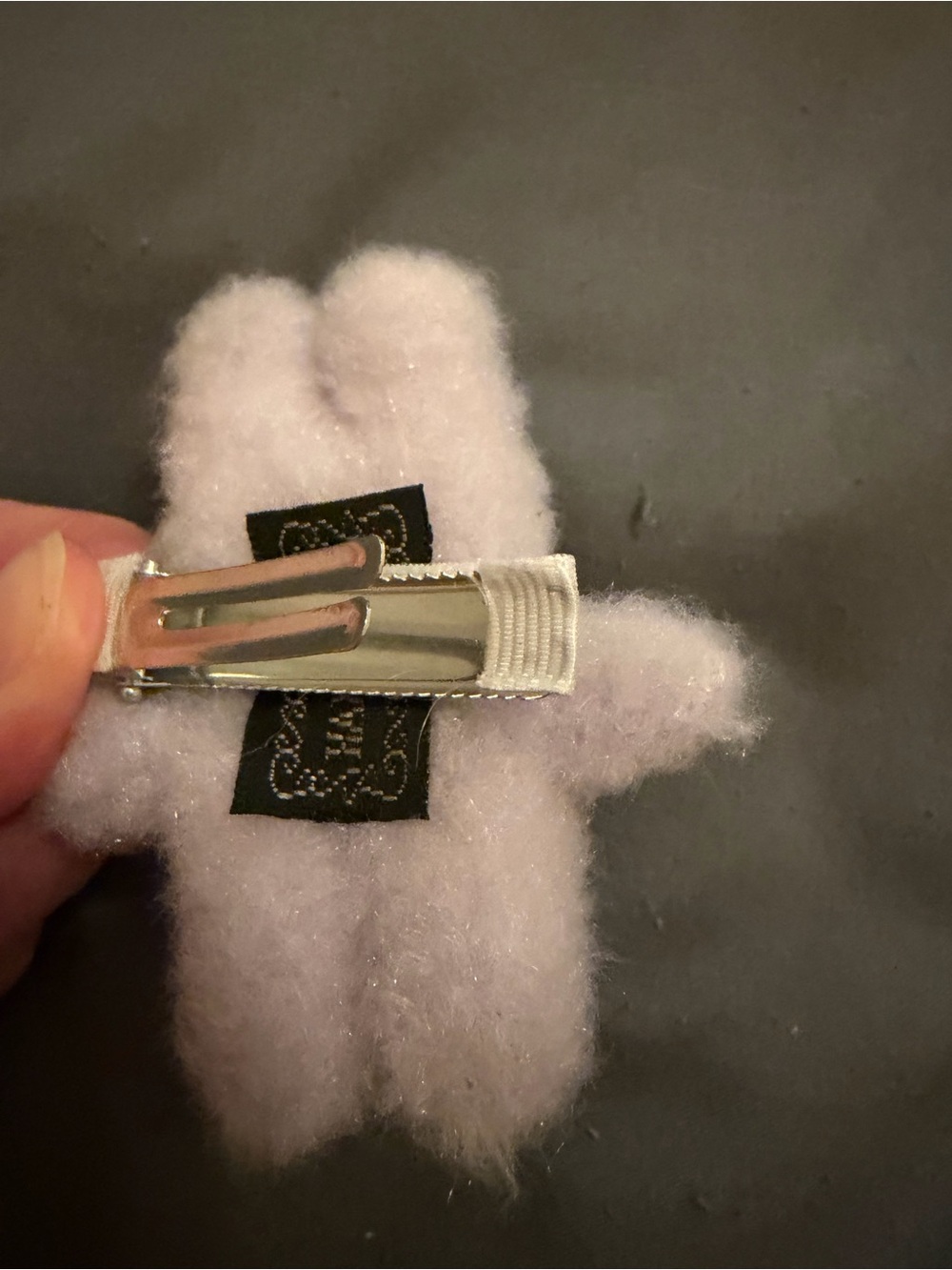 NWOT Purple Bunny Hair Clip - Picture 3 of 4